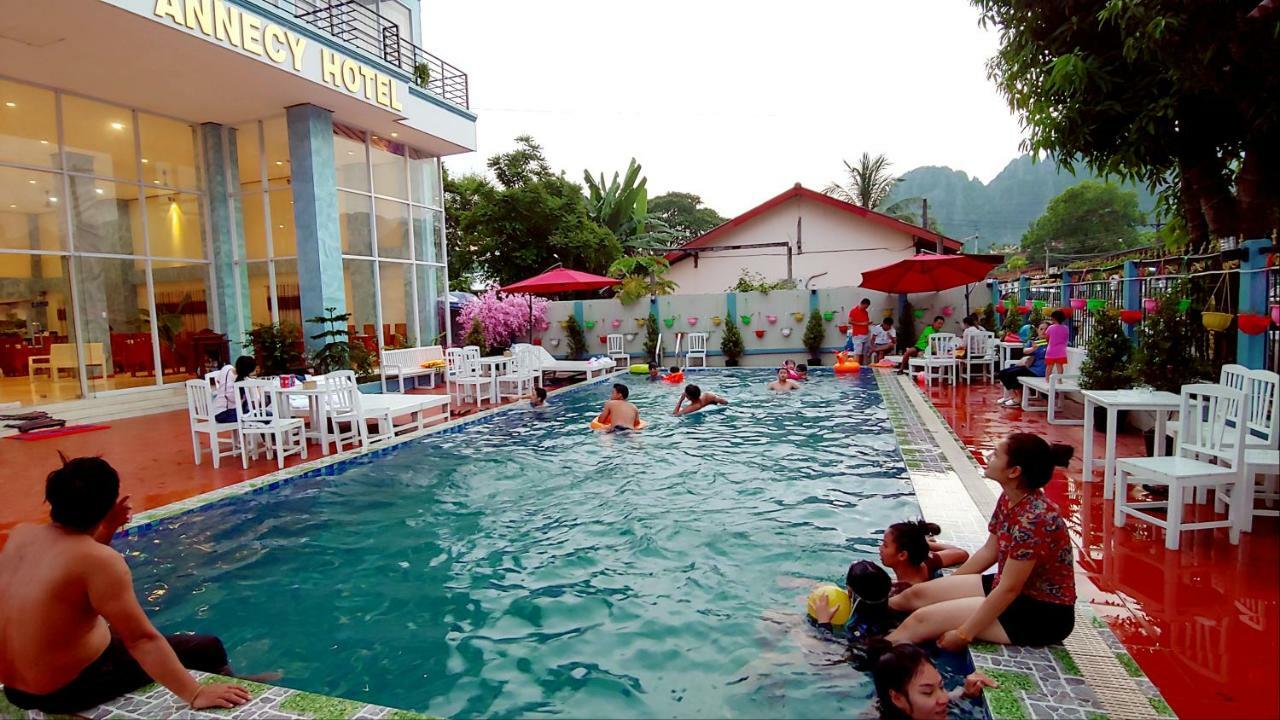 Annecy Hotel Vang Vieng Ngoại thất bức ảnh