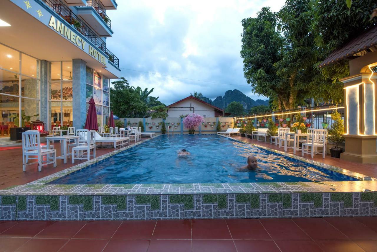 Annecy Hotel Vang Vieng Ngoại thất bức ảnh