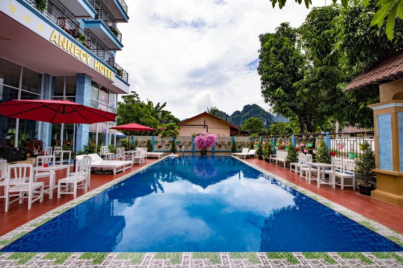 Annecy Hotel Vang Vieng Ngoại thất bức ảnh
