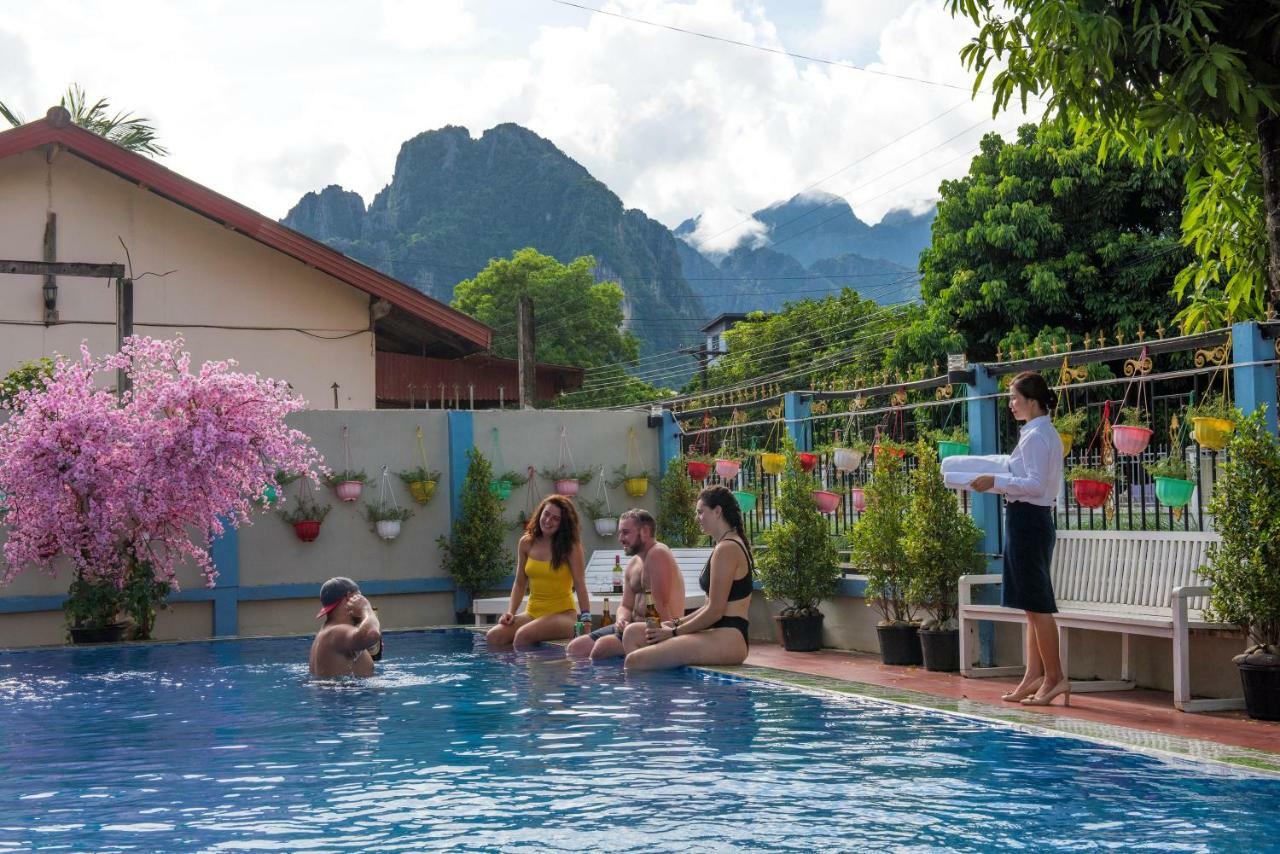 Annecy Hotel Vang Vieng Ngoại thất bức ảnh
